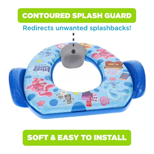 Miniatura 5 de Nickelodeon Blue's Clues - Asiento suave para orinal y asiento de entrenamiento para ir al baño, cojín suave, entrenamiento para ir al baño