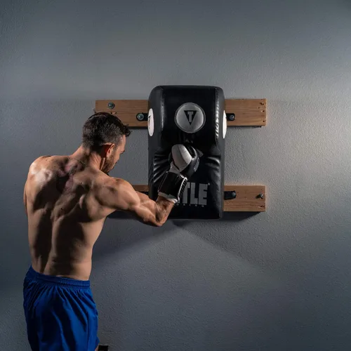 Miniatura 7 de TITLE Boxing Bolsa de entrenamiento de amenaza de montaje en pared - Bolsa de corte superior, saco de boxeo en ángulo