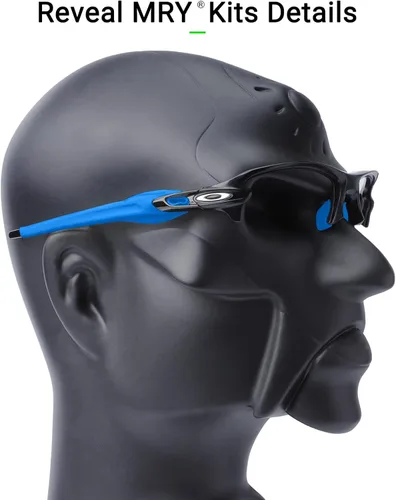 Miniatura 5 de Mryok Kits de boquillas de repuesto para Oakley Flak 2.0 OO9295 / 2.0 XL OO9188 - Opciones Azul cielo