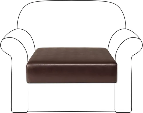 Miniatura 18 de Funda de cojín elástica para sofá, funda de cojín de punto para asiento de caravana, protector de muebles reversible en sala de estar