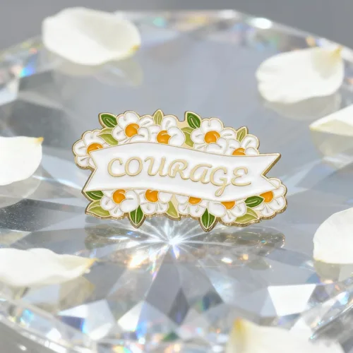 Miniatura 3 de Creative Flower Plant Enamel Pin Floral Cartoon Brooch Clothing Backpack Badge Fashion Jewelry Gifts For Friends Plant Lovers