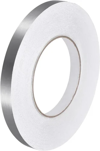 Miniatura 9 de uxcell Adhesivo autoadhesivo de aluminio de 1.18 pulgadas x 164 pies, tira de cinta adhesiva impermeable para pared, gabinete, cocina