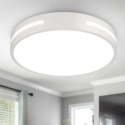 Miniatura 21 de Paquete de 3 lámparas de techo de montaje empotrado doradas LED, lámpara de techo de 24W para dormitorio, montaje en techo regulable, lámpara