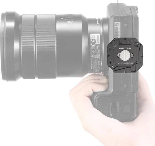 Miniatura 7 de ULANZI FALCAM F38 Placa de liberación rápida para cámara compatible con clip de cámara V3 y clip de mochila, adaptador de montaje estándar de 1.496