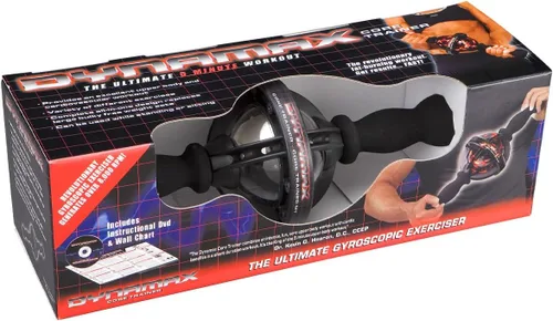 Miniatura 5 de DFX Dynamax Core Trainer - Dispositivo giroscópico de fuerza para el núcleo y la parte superior del cuerpo con resistencia de 160 libras