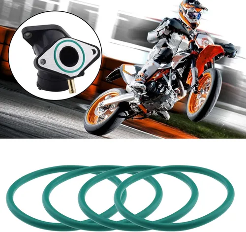Miniatura 2 de Junta de sellado de junta tórica colector de escape de motocicleta 0770440030 250526006 C02060510 compatible con KTM SX/EXC/XC/XC-W