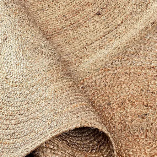Miniatura 6 de Collection - Alfombra de pasillo de yute natural de 3 x 10 pies, para corredor de cocina, pasillo, interior, beige hueso, NR-04-3x10 pies Beige