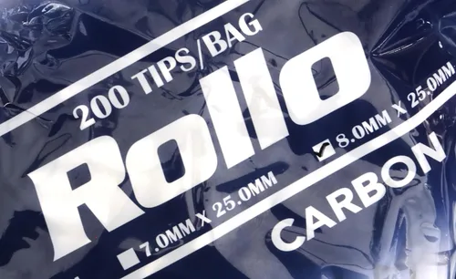 Miniatura 3 de Rollo Filtros de carbón de 0.315 in x 0.984 in – 200 puntas de filtro regulares largas con carbón activado – Accesorio de extracción limpia