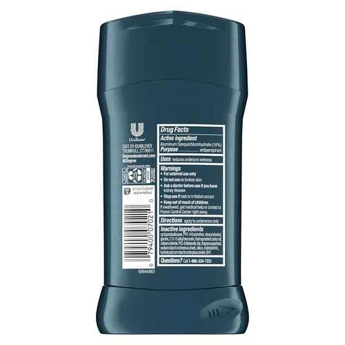 Miniatura 2 de Degree Desodorante Antitranspirante Avanzado para Hombres Protección de 72 Horas Contra el Sudor y el Olor Sport Defense Antitranspirante Para