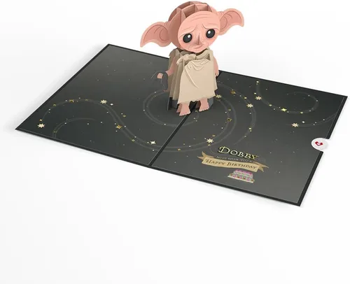 Miniatura 5 de Lovepop Tarjeta desplegable de feliz cumpleaños para ella y él, tarjetas de felicitación de cumpleaños 3D de Harry Potter para niños, niñas