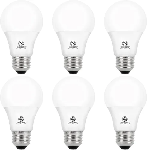 Miniatura 12 de Bombillas LED A19 de ENERGETIC SMARTER LIGHTING, equivalentes a 60 vatios, blanco frío 4000K, base media E26, bombilla LED no regulable, 4000K