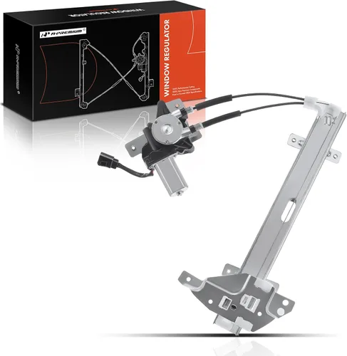 A-Premium Elevalunas eléctrico con motor compatible con Pontiac Grand Prix 1997-2003 Sedan trasero izquierdo del lado del conductor
