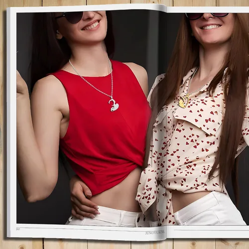 Miniatura 5 de JUNOVUROS Collar con colgante de BFF para niñas, corazón, rompecabezas redondo, collar con colgante de amistad, collar de acero inoxidable