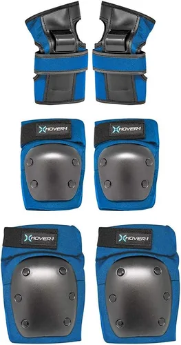 Miniatura 8 de Hover-1 Protective Elbow Pads, Knee Pads, Wrist Guards, Padded Shorts, Tank Top, T-Shirt - Hard PP Shells for Impact Resistance & EVA Foam
