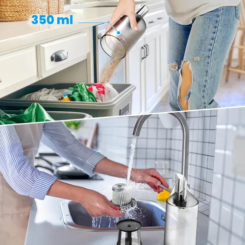 Miniatura 4 de Aspiradora de mano sin cable - 35000 PA fuerte succión para automóvil y hogar, aspiradora de automóvil portátil recargable ligera para pelo