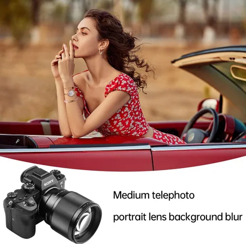 Miniatura 7 de Viltrox 85mm F1.8 lente de enfoque automático para Sony, fotograma completo, teleobjetivo medio retrato prime para Sony E Mount A9 A7R3 A7R2 A7M3