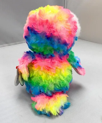 Miniatura 3 de Peluche de búho OWEN multicolor de tamaño regular de felpa, de TY