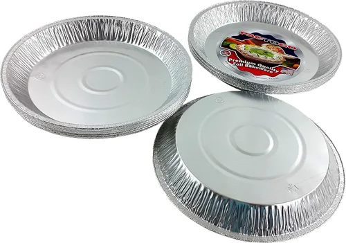 Miniatura 6 de PACTOGO Platos desechables extra profundos de papel de aluminio de 12 pulgadas (paquete de 12)