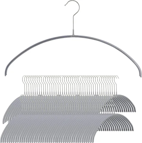 Miniatura 15 de Mawa de Reston Lloyd Serie Euro - Perchero de acero antideslizante de ahorro de espacio para camisas, vestidos, suéteres, Estilo 40/P, cobre