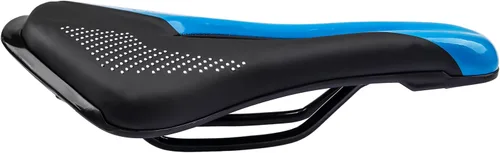 Miniatura 2 de Asiento de bicicleta Sillín de bicicleta para hombres y mujeres, asiento de bicicleta impermeable cómodo y suave cojín Azul