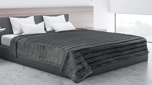 Catalonia Manta de felpa de terciopelo, tamaño individual, sedosa y suave, colcha de terciopelo para sofá, cama, reversible, suave, acogedora,