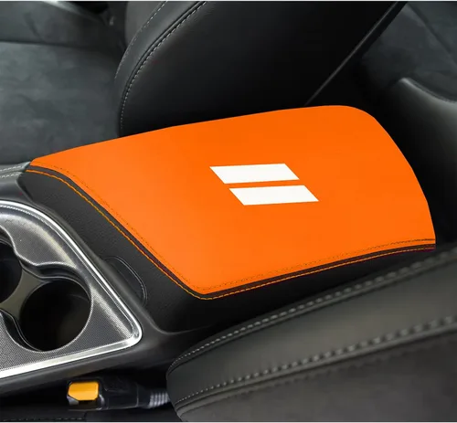 Miniatura 13 de YOSRTER para Accesorios de Dodge Challenger 2015 2016 2017 2018 2019 2020 2021 2022 2023 2024 Funda de Reposabrazos de Consola Central Caja