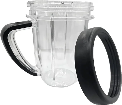 Miniatura 3 de Taza con mango de mezcla corta de 30 oz compatible con NutriBullet RX NBM-U0274,Pieza de repuesto nueva