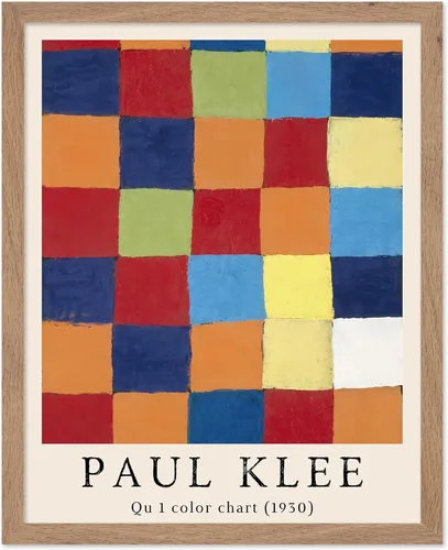 Miniatura 71 de Poster Master Póster vintage de Paul Klee – Impresión retro de cómicos – Arte de dibujo – Arte abstracto – Regalo para hombres y mujeres – Estilo-09