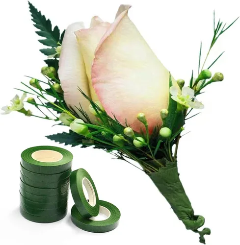 Miniatura 8 de Juego de 14 piezas de guirnalda de espuma floral de 9.2 pies, kit de bloques de esponja, soporte de flores de absorción para arco de puerta