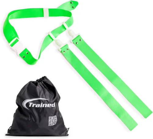 Miniatura 13 de Trained Cinturones de fútbol con bandera de hombre, juego de fútbol con bandera ajustable para equipos deportivos, entrenamiento y competencia