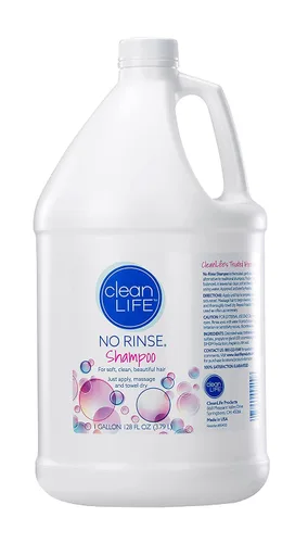 Miniatura 7 de No-Rinse CleanLife Products Champú, 8 onzas líquidas, sin agua, sin enjuague, fórmula líquida de espuma rápida para recuperación quirúrgica, cuidado