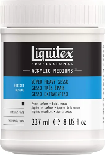 Miniatura 19 de Liquitex Basics Tubo mediano de Gesso para aplicación en superficies, 8.5 onzas, Blanco, 16 onzas