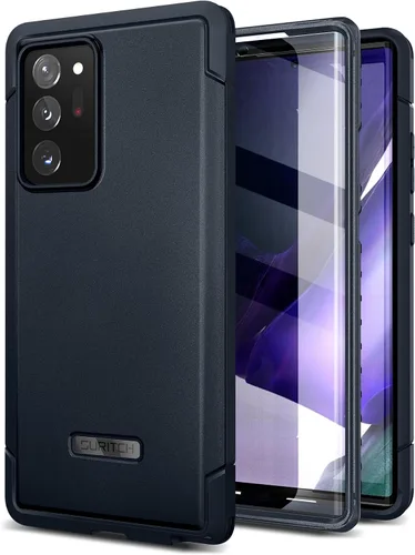 Miniatura 9 de SURITCH Funda para Samsung Galaxy Note 20 Ultra (solamente) de 6.9 pulgadas, 2 marcos frontales, protector de pantalla integrado, protector