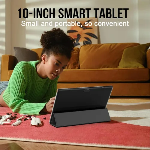 Miniatura 4 de Tablet Android 15, tabletas 2 en 1 de 10 pulgadas con teclado, 18 GB de RAM 128 GB ROM 2 TB Expand, CPU de cuatro núcleos de 2.0 GHz, 5G WiFi 6