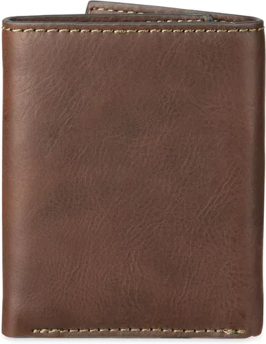 Miniatura 3 de Levi's Billetera triple para hombre, elegante y delgada, incluye ventana de identificación y tarjetero de crédito