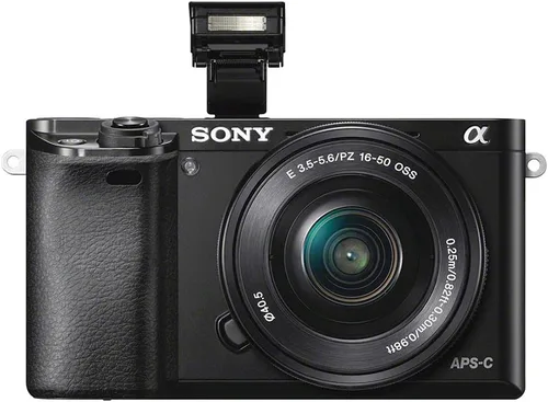 Miniatura 3 de Sony Cámara sin espejo Alpha a6000 con lente de 0.630-1.969 in (ILCE6000L/B) + kit de filtro + tarjeta de 64 GB + 2 baterías NPF-W50 + lector