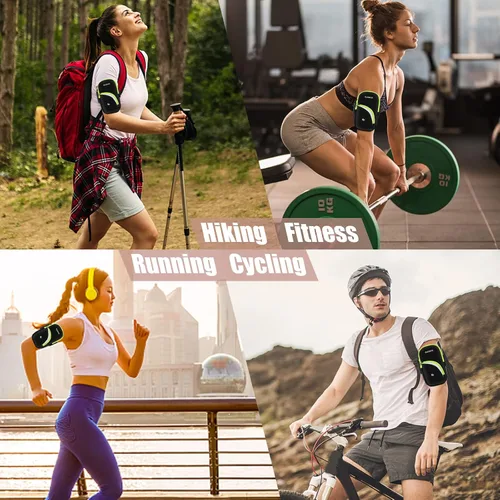 Miniatura 4 de Brazalete para teléfono celular para correr, entrenamiento, ejercicio, deportes, bandas de brazo, bolsa de bolsa, brazalete para correr para iPhone