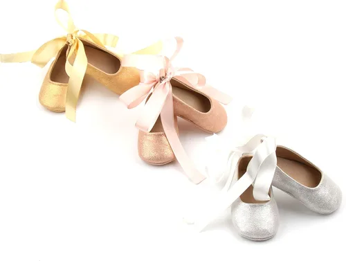 Miniatura 5 de Zapatos de Bailarina Sparkle para Niñas Glitter Shoes in