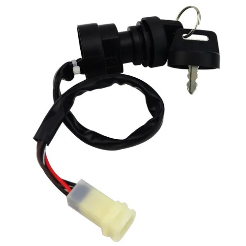 Miniatura 8 de Motor de arranque, relé solenoide e interruptor de encendido para Yamaha Champ 100 1987-1991 Badger 80 1985-1994 55X-81800-51-00 65X-81880-50-00
