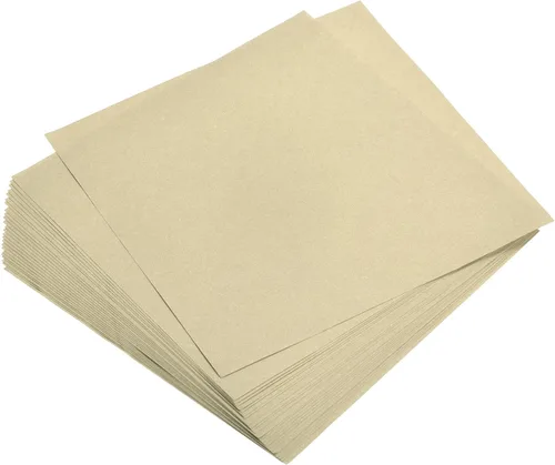Miniatura 78 de MECCANIXITY 100 hojas de papel de origami de doble cara de 8 x 8 pulgadas (7.9 x 7.9 in), hoja cuadrada para proyectos de manualidades, Pasto verde