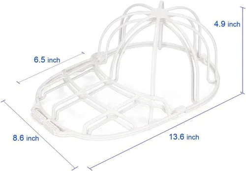 Miniatura 7 de Magik 4-8 piezas de marco de plástico resistente jaula de béisbol tapa de béisbol limpiador soporte protector (4, blanco)