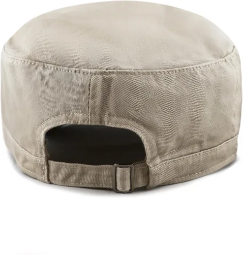Miniatura 46 de The Hat Depot Cadet Military Army - Gorra de béisbol de algodón lavado con teñido anudado y algodón lavado básico y desgastado, gorra de algodón