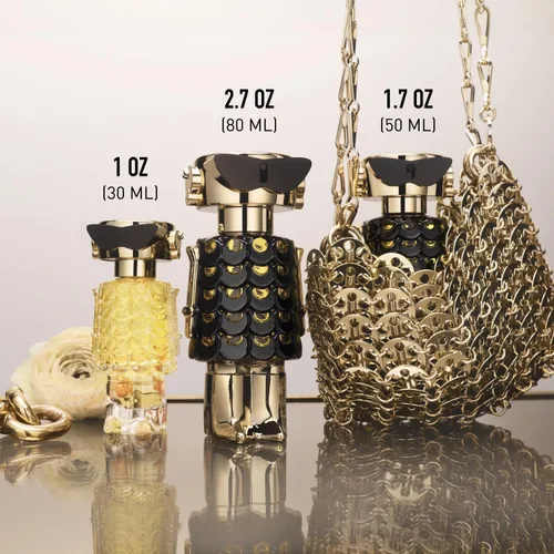 Miniatura 6 de Rabanne Fame Parfum for Women - Intense Chypre Woody Perfume with Jasmine, Incense & Musk - Long Lasting Refillable French Fragrance Spray from