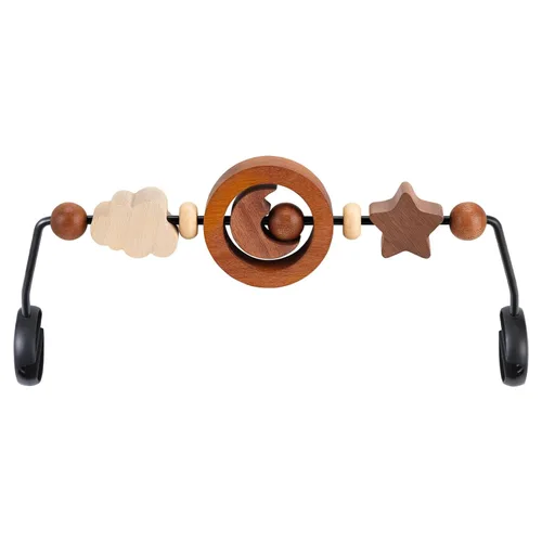 Barra de juguete compatible con Baby Bjorn Bouncer Toy Bar para Baby Bouncer, accesorio de barra de juguete de madera duradera, juguete sensorial