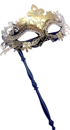 Miniatura 14 de Máscara veneciana para mujeres y hombres, para fiesta de disfraces, baile de graduación, Halloween, Mardi Gras