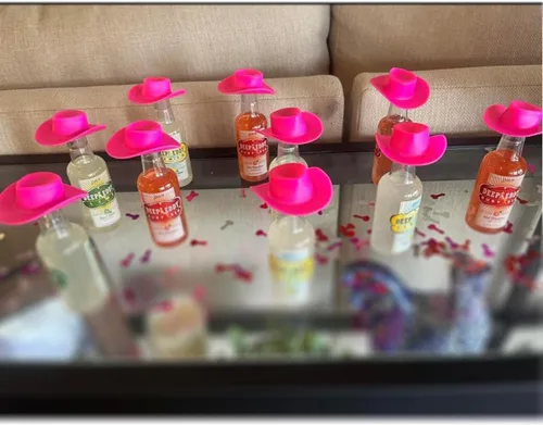 Miniatura 2 de Decoración de mesa de fiesta con purpurina y confeti, suministros de compromiso para el día de San Valentín