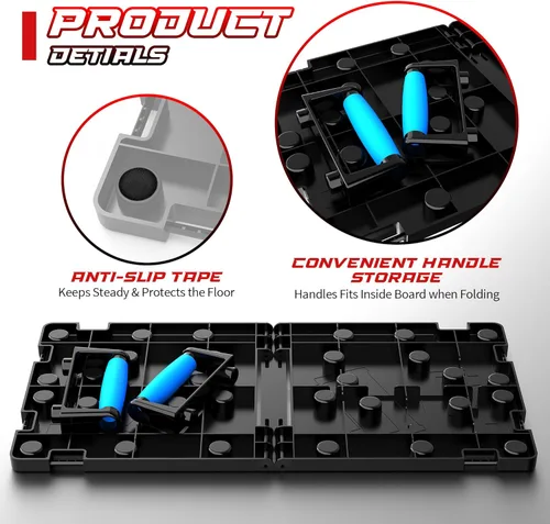 Miniatura 6 de IUT Solid Push Up Board 15 in 1 Home Workout Equipment Multi-Functional Pushup Stands System Fitness Floor Chest Muscle Exercise Professional M11