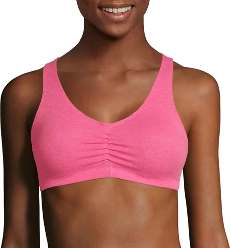 Miniatura 3 de Hanes Womens X-Temp Wireless Bra Pack, Stretch Pullover Bra, Low-Impact Racerback Bra, 2-Pack