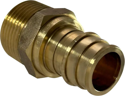 Miniatura 2 de 2 piezas XFITTING 3/4" Pex A Expansión x 3/4" Macho NPT Adaptador