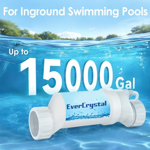 Miniatura 8 de Celda de sal para piscina, se adapta a células de sal Hayward T-3, célula generador de cloro para piscinas de agua salada, piscinas enterradas